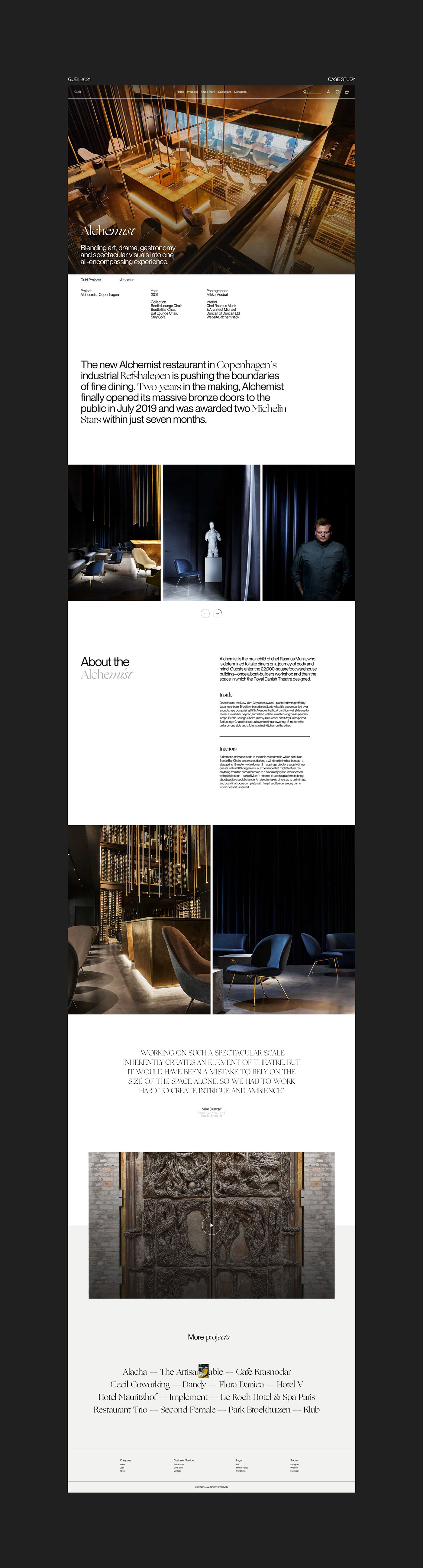 e-commerce Ecommerce Fashion  furniture high-end luxury uxui Webdesign Website
