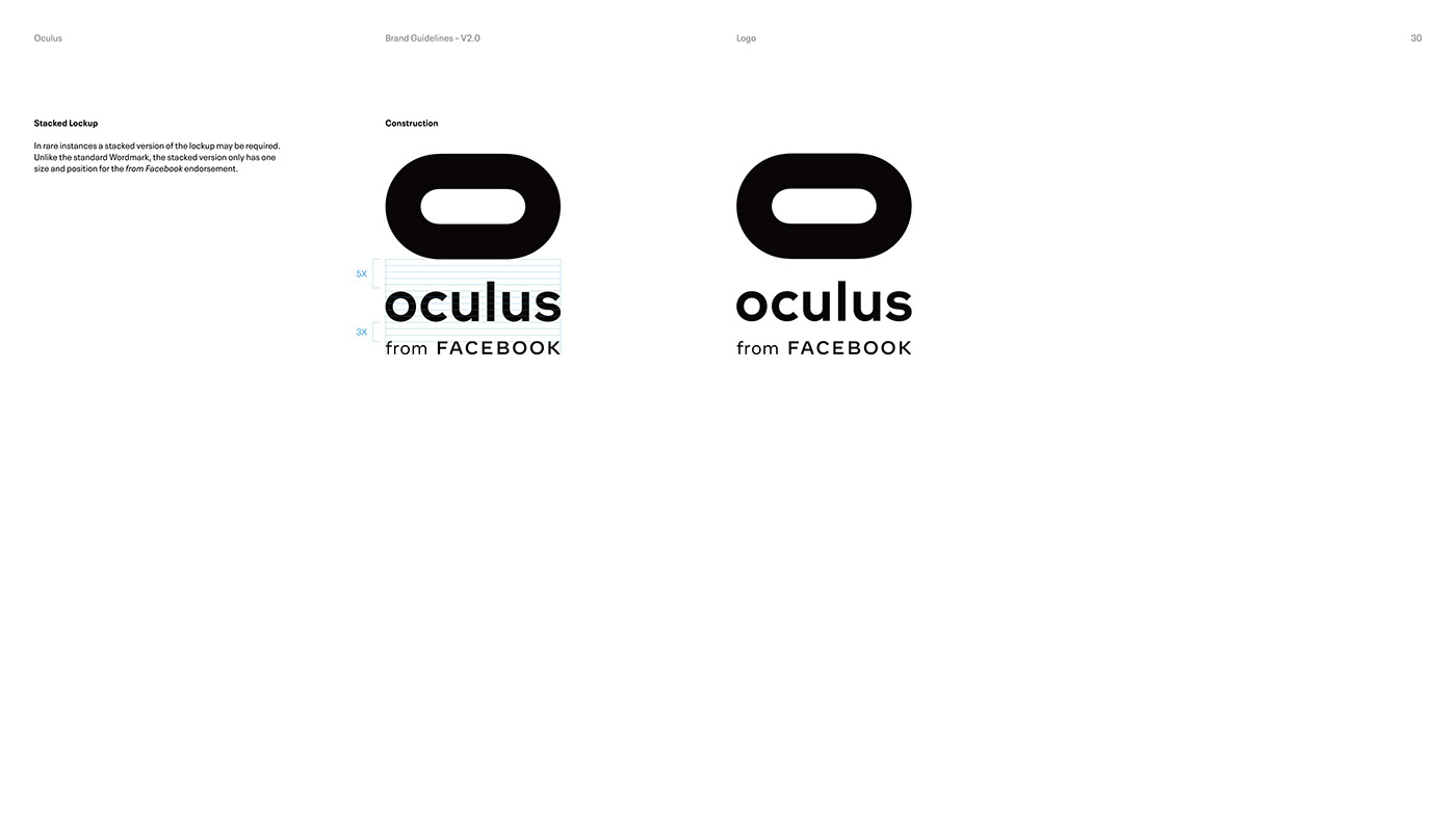 brand identity brand guidelines Logo Design visual identity branding  Brand Design identity Oculus 3D design