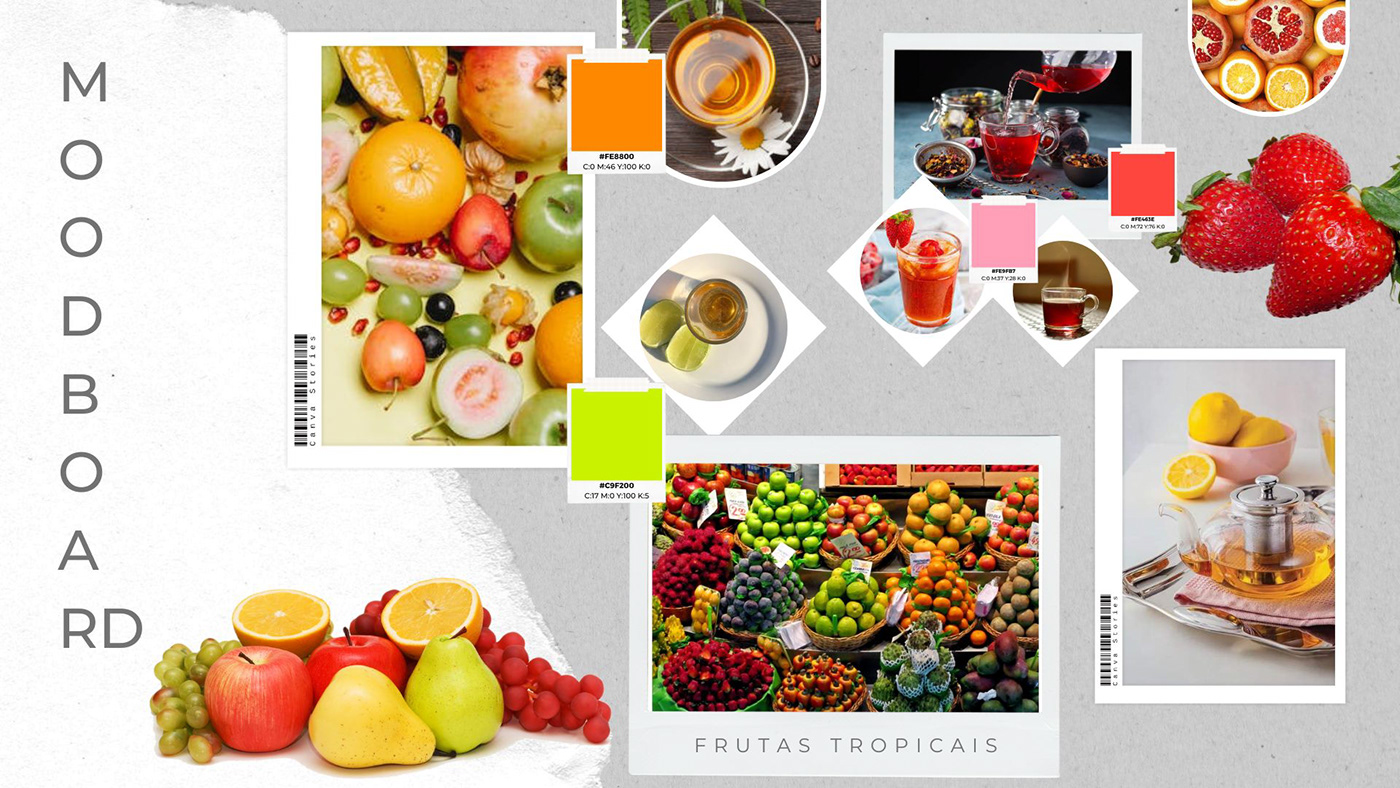 identidade visual brand identity design gráfico Manual de Marca Casa de chá logo tea