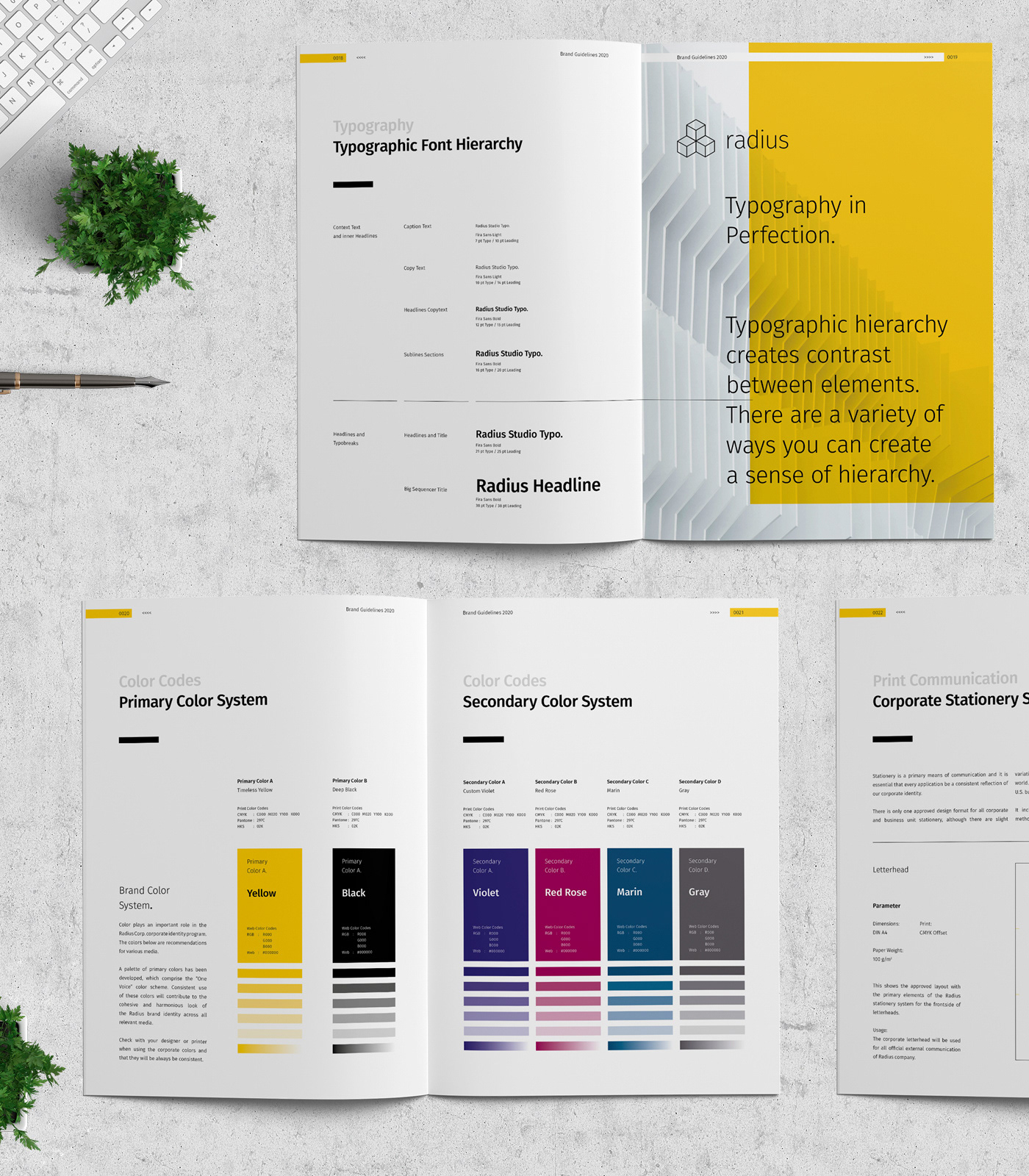 brand brandbook company corporate design Guide guidelines identity logo manual