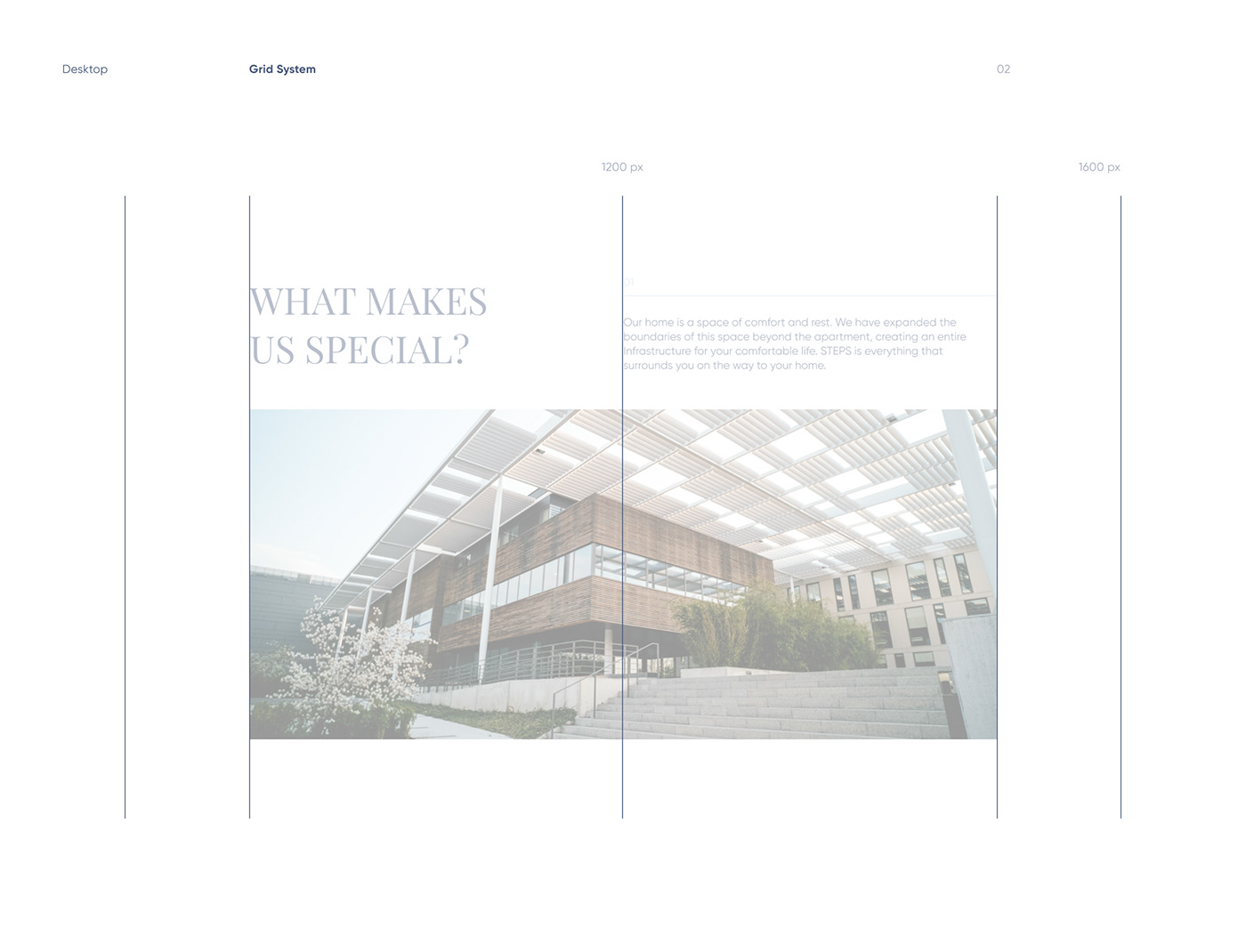 appartments Concepte Flats landing page real estate redesign UI UI/UX Web Design 