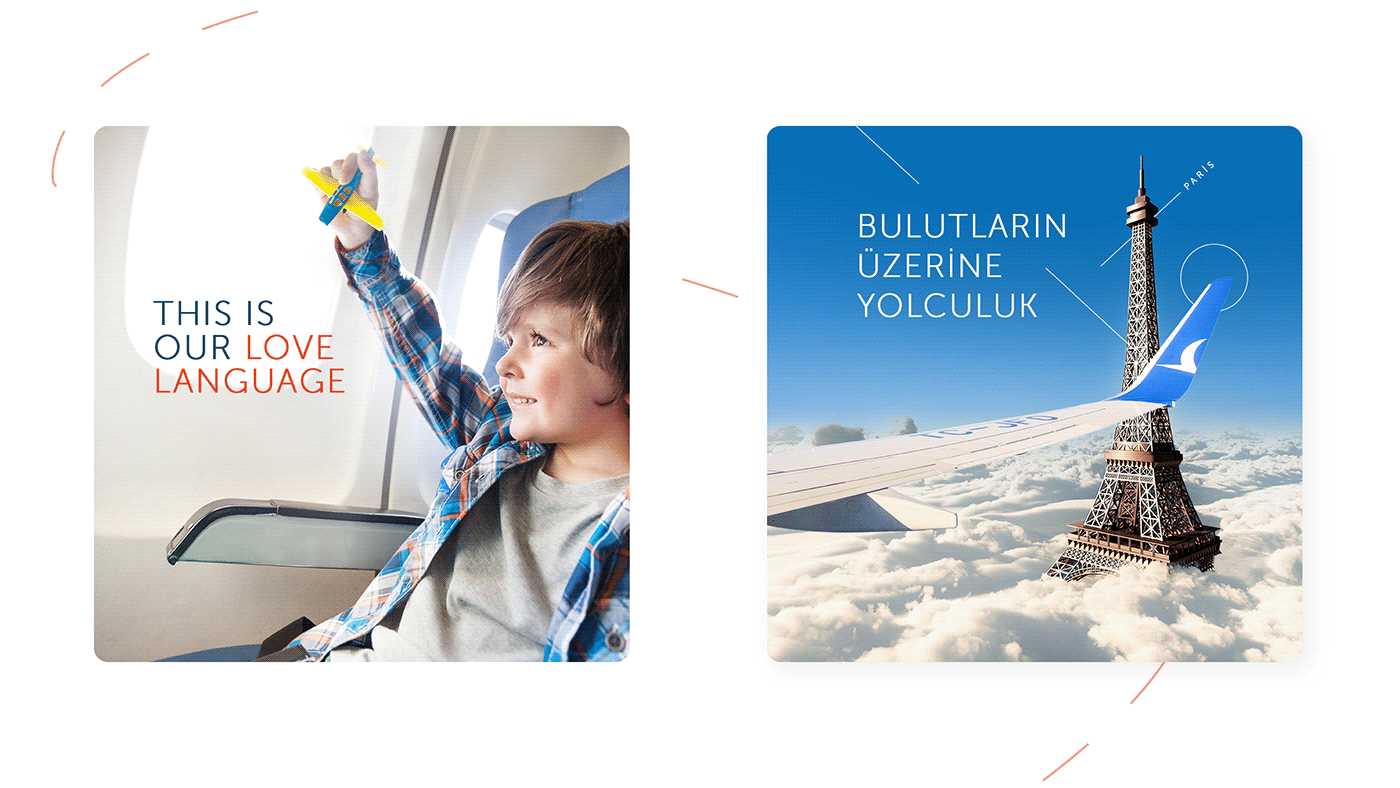anadolujet social media presentation airline airplane reels after effects Social media post