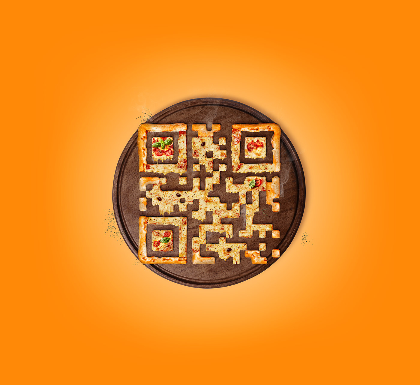 cash QR codes burguer Coffee shirt Pizza perfume Food 