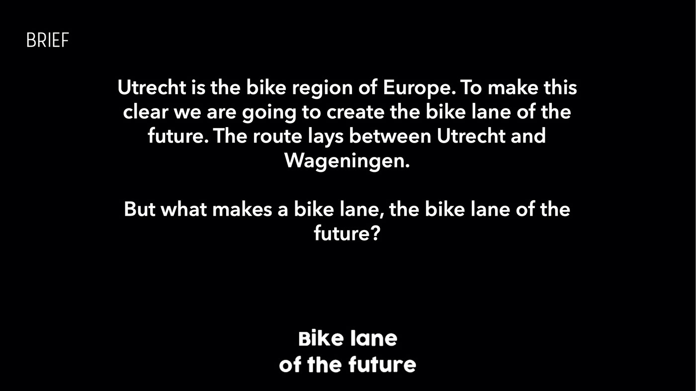 concept innovation photoshop presentation future bike lane Competition