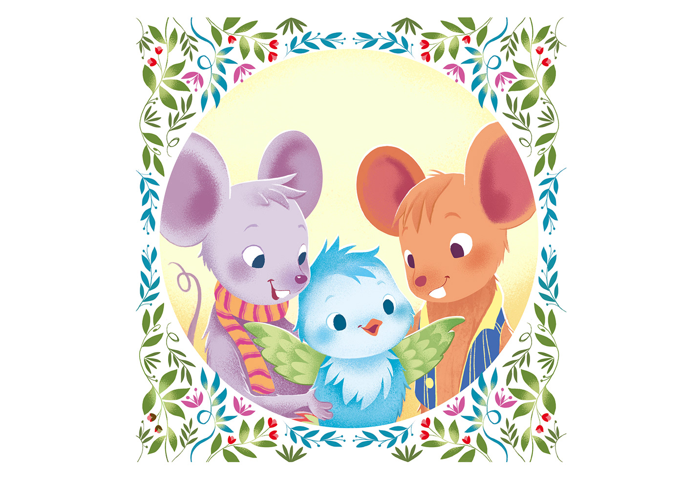 animals artwork Character design  children children's book cute Digital Art  ILLUSTRATION  Love LGBT