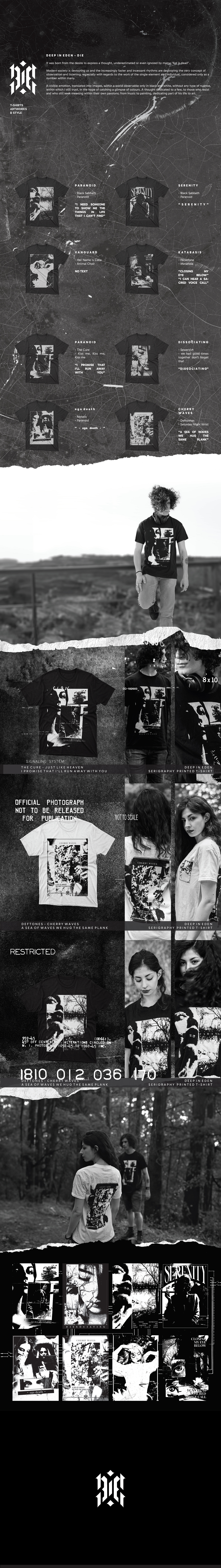 serigrafia brand identity musicindustry bandmerch grunge Brutalism Tshirt Design streetwear fashion design Clothing
