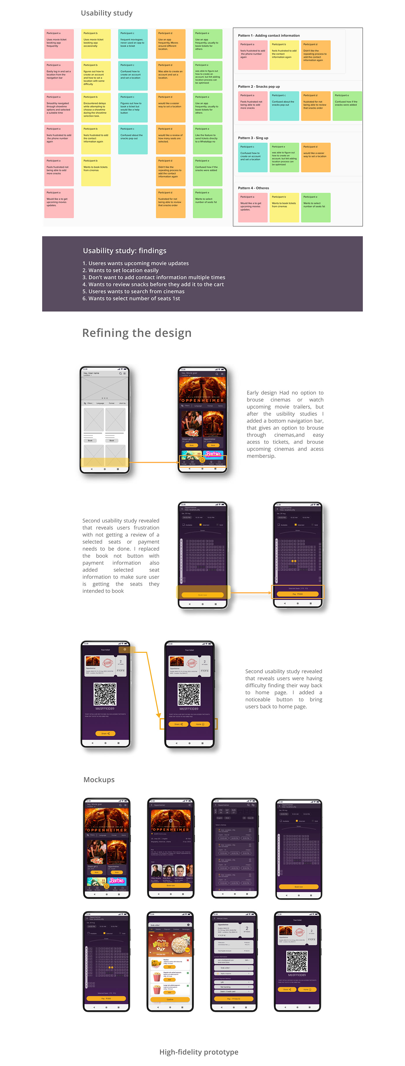 UX design UI/UX Figma Mobile app Case Study