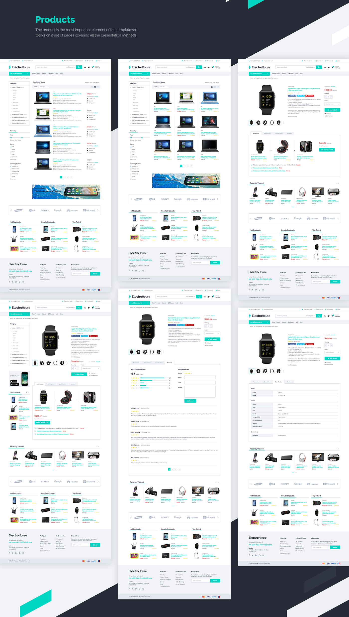 UI ux ui kit photoshop e-commerce xD Shopping product purchase store