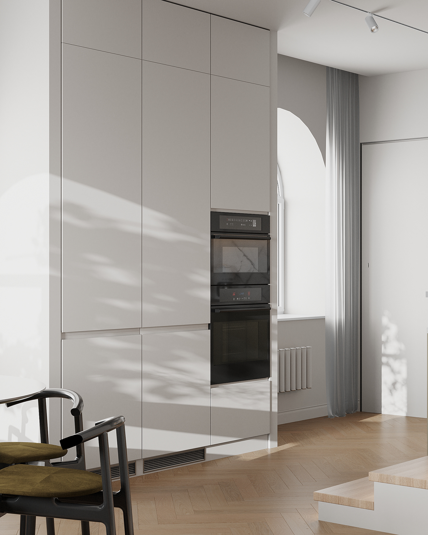 3ds max interior design  kitchen modern