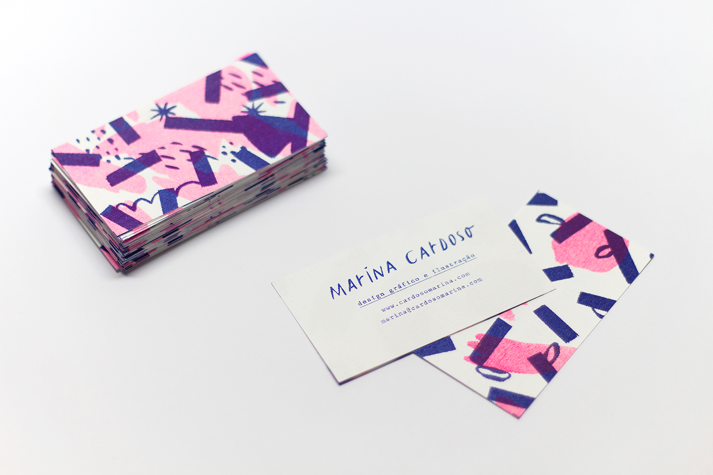 deviantart: Marina Cardoso - Personal Business Cards