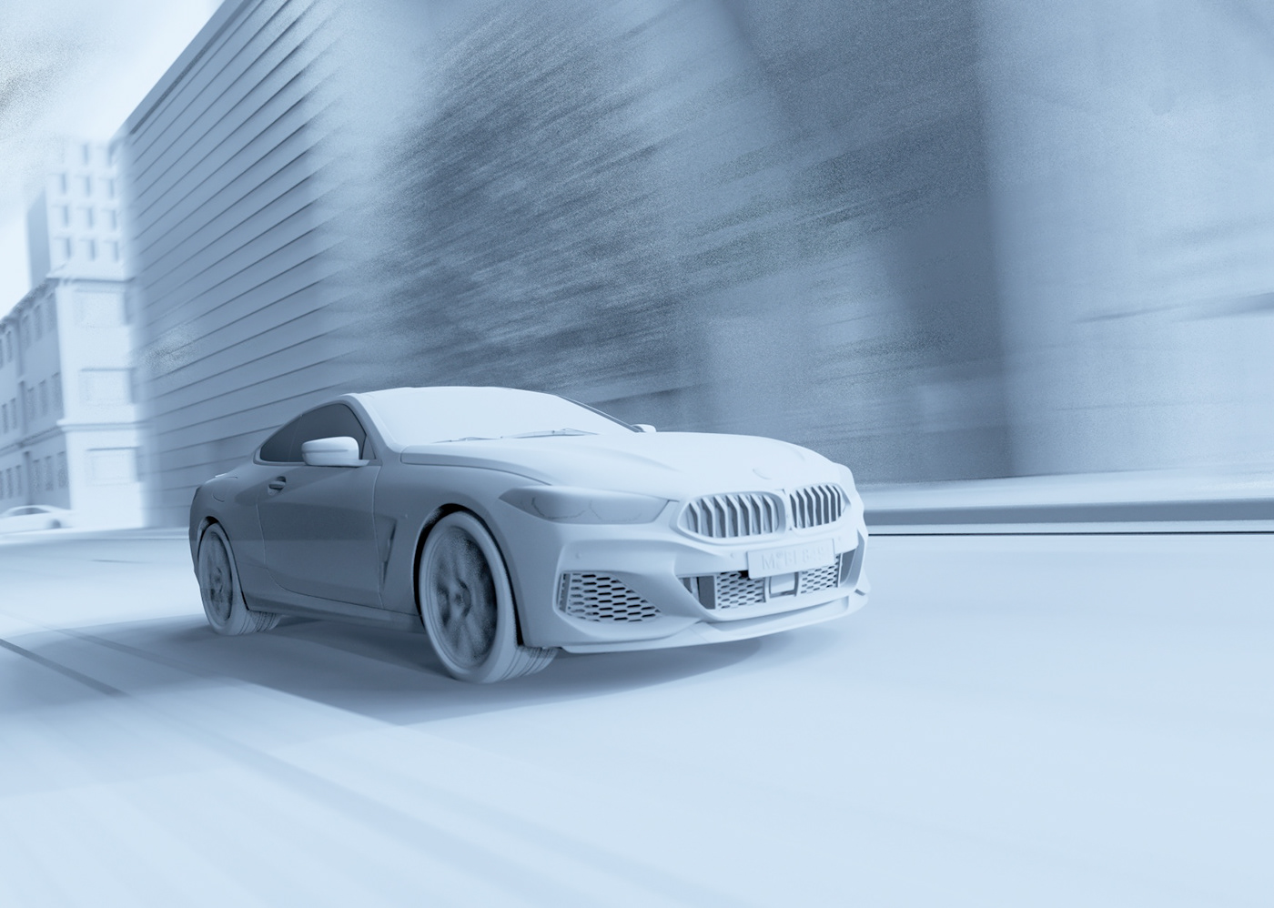 850i BMW car CGI