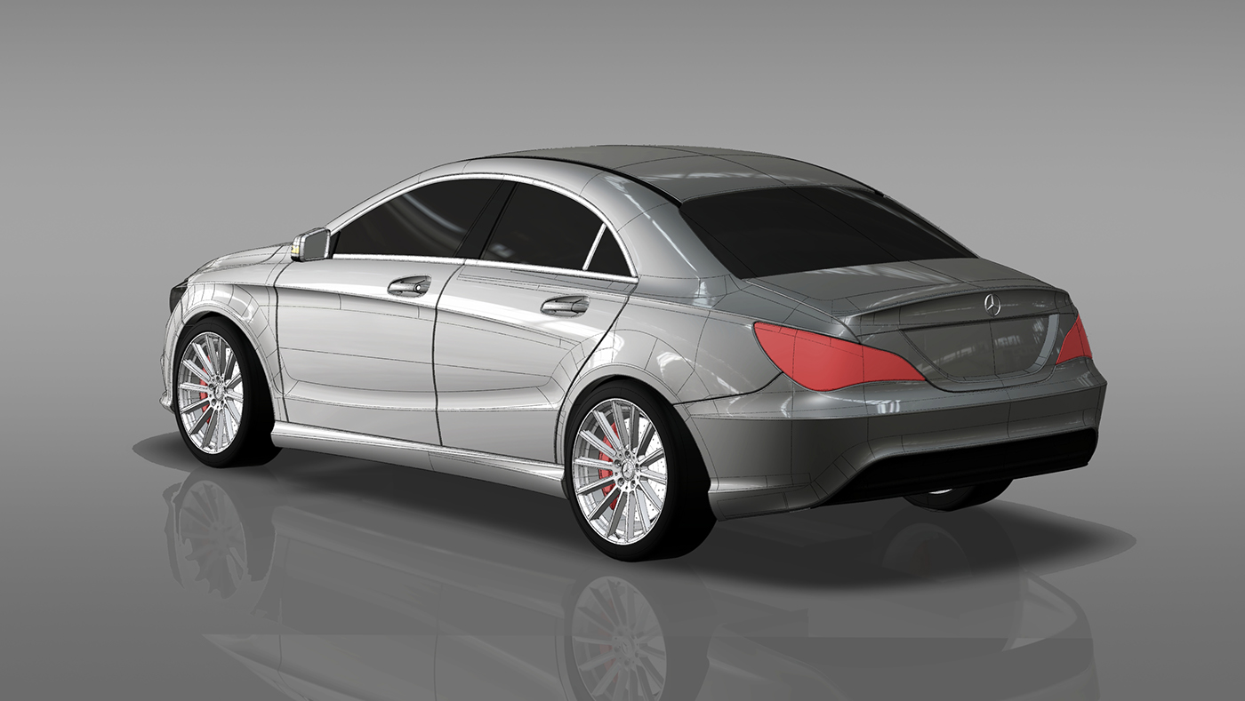 Mercedes CLA mercedes cla Alias 3D