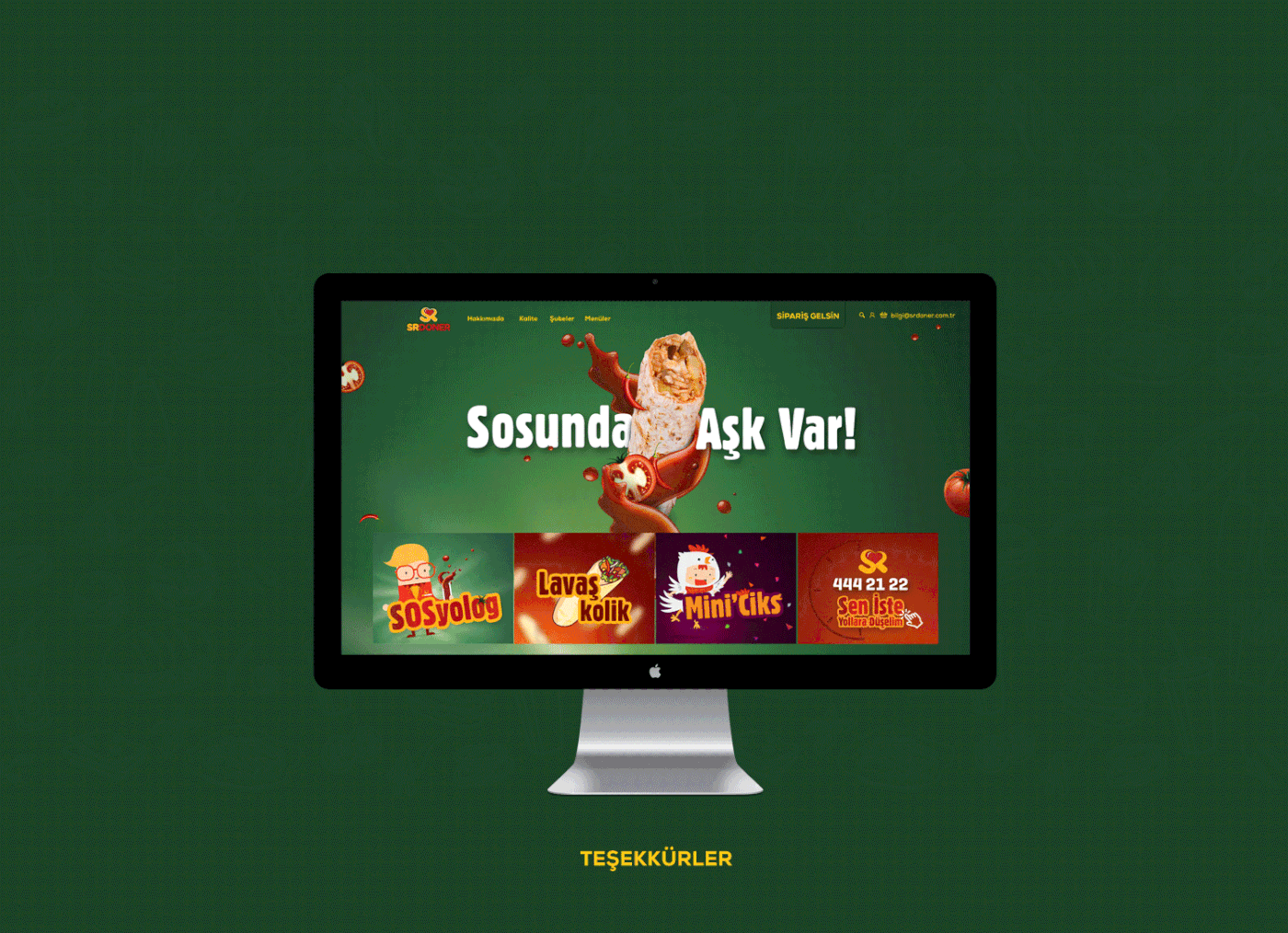 Website uı webtemplate uxdesign donerwebsite turkıshdoner fastfood turkishcuısıne packagedesıgn