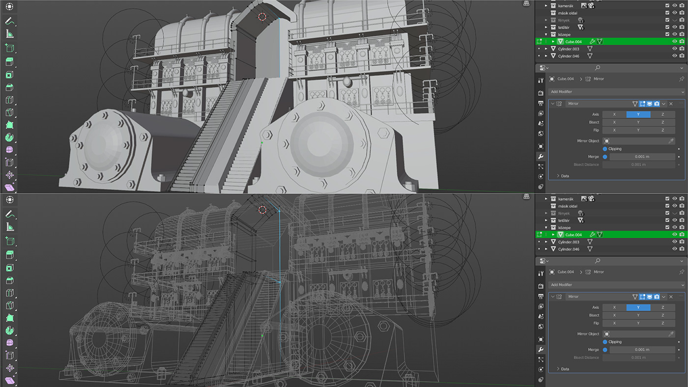 3D 3d art blender blender 3d modeling animation  3d animation metropolis movie