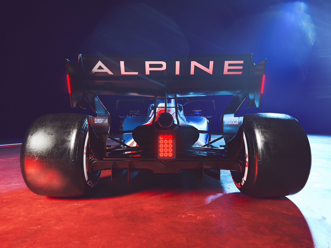 alpine art automotive   car CGI coronarenderer creative f1 Render retouch