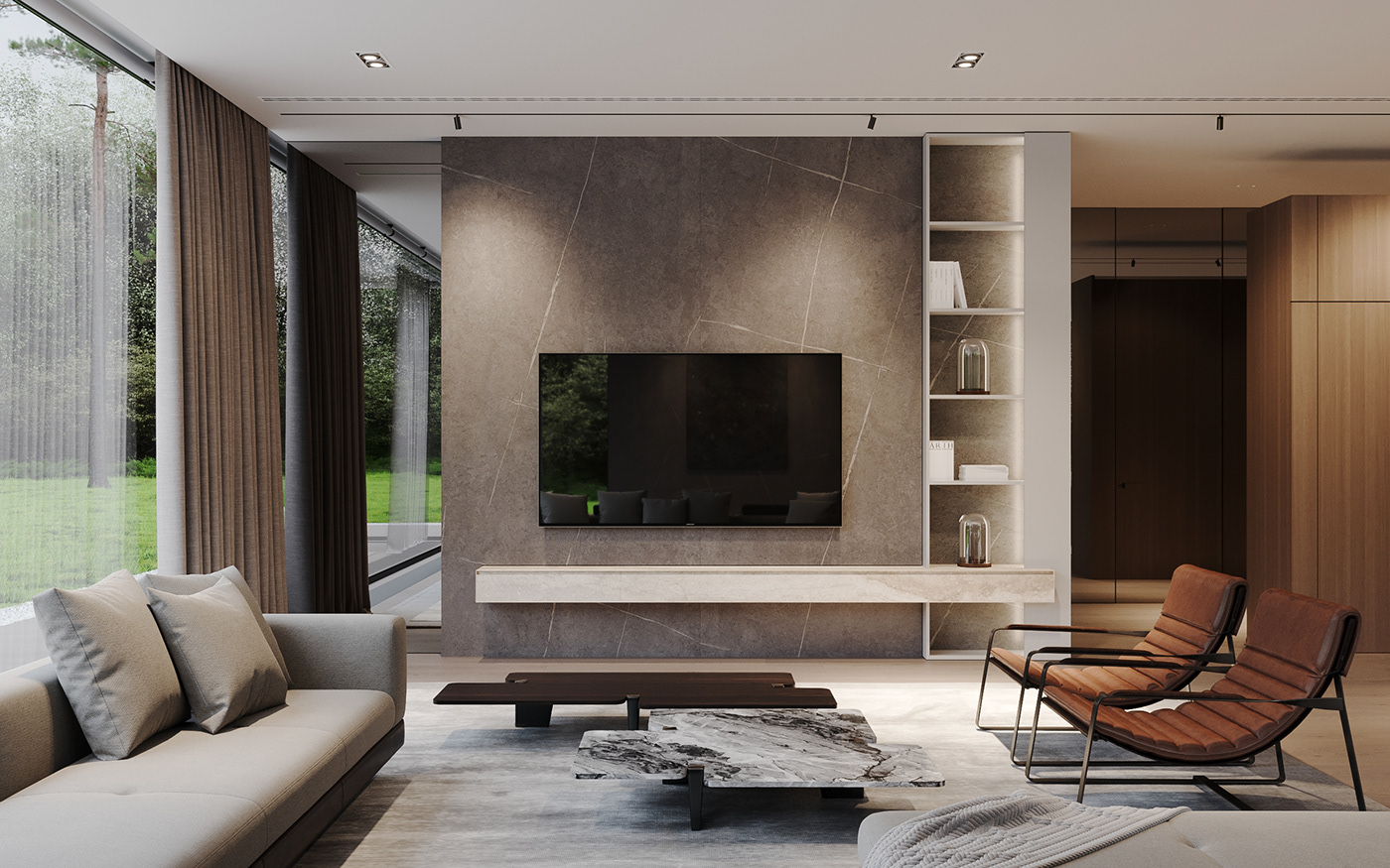 3dsmax corona render  design Interior interior design  living room гостиная   дизайн гостиной дизайн интерьера интерьер