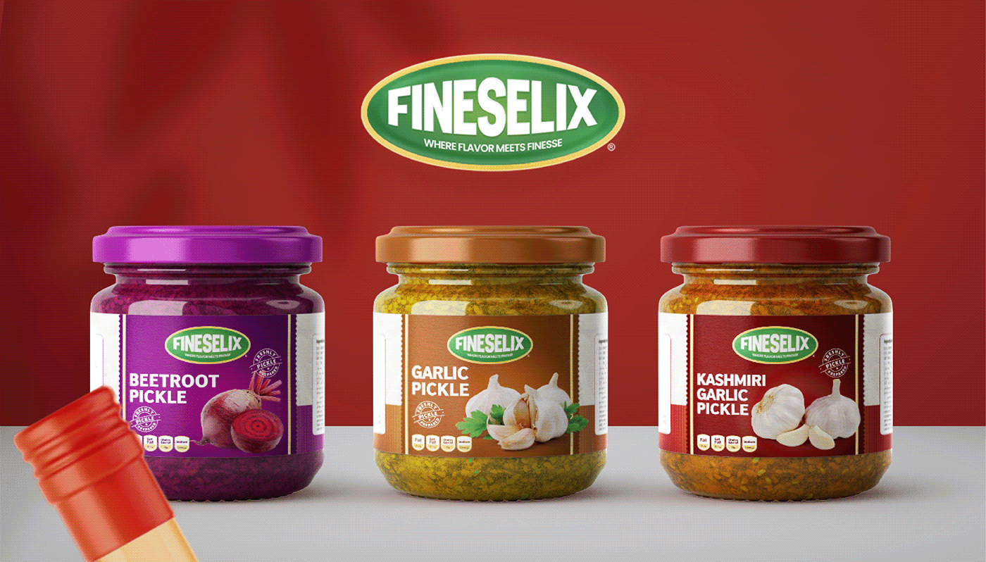 pickle Packaging brand identity Logo Design visual identity Advertising  marketing   ads pickles vinegar