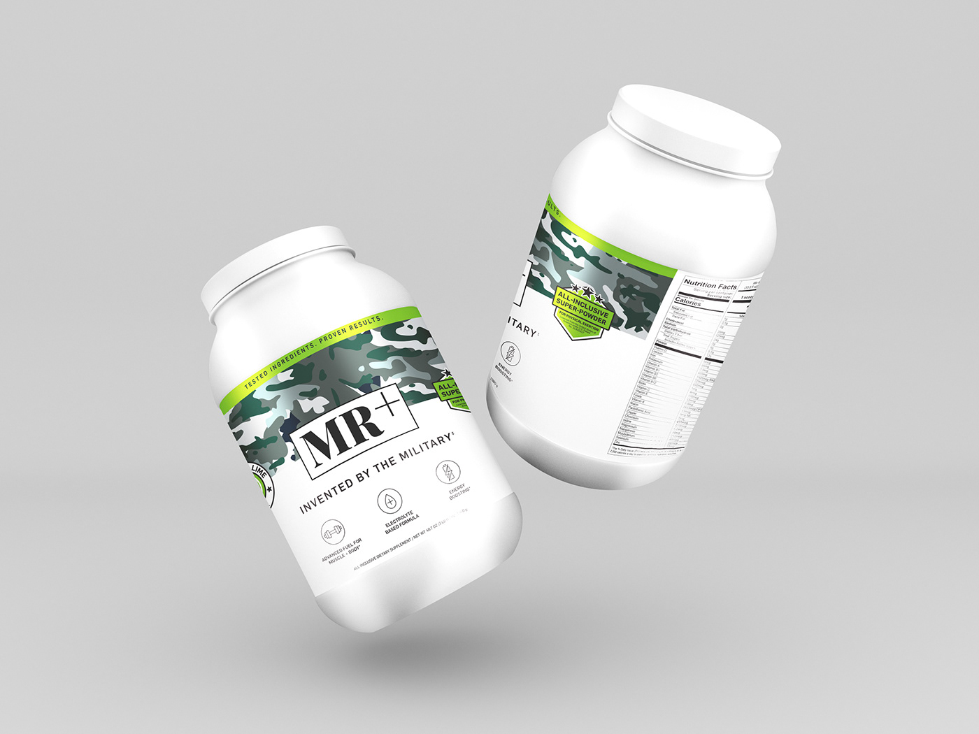 fitness label design Military Packaging product packaging protein supplement