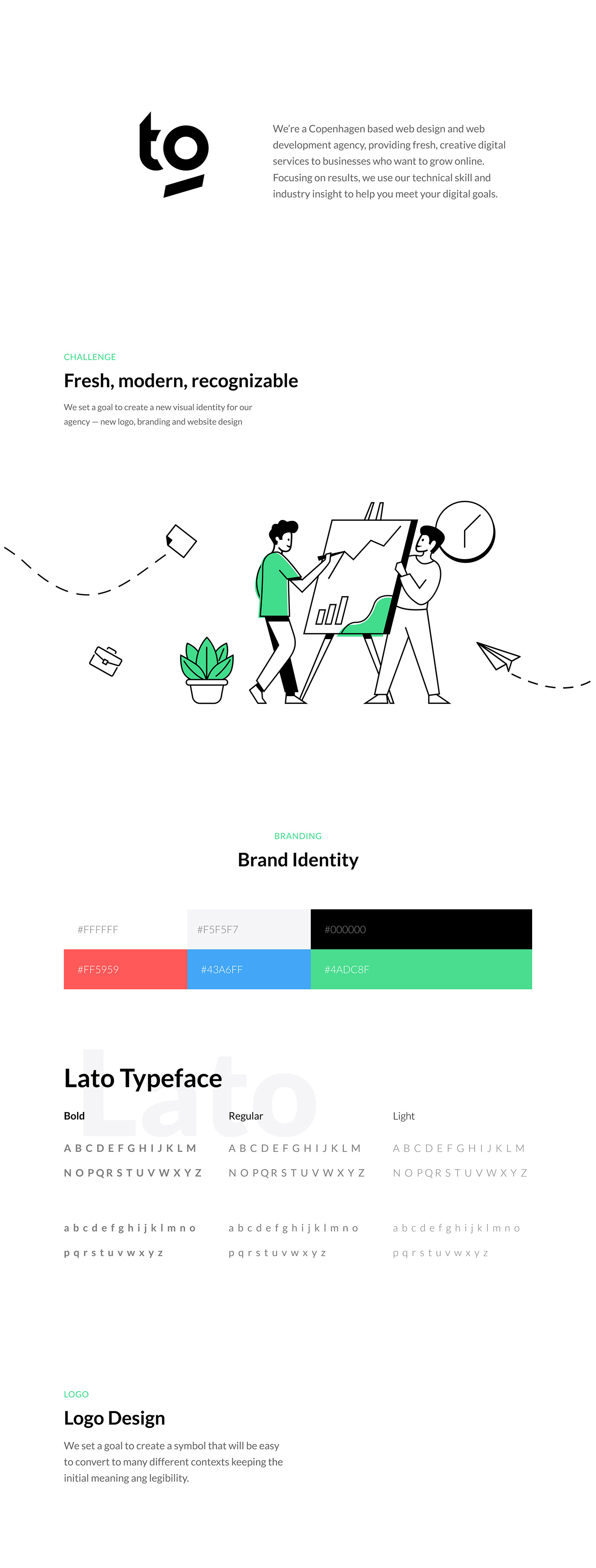brand identity branding  illustrations Logo Design redesign revamp Trigger Growth UI/UX Web Design 