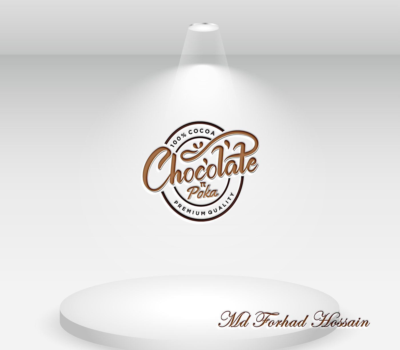 logo Logo Design branding  Brand Design identity chocolate chocolate branding design Graphic Designer adobe illustrator