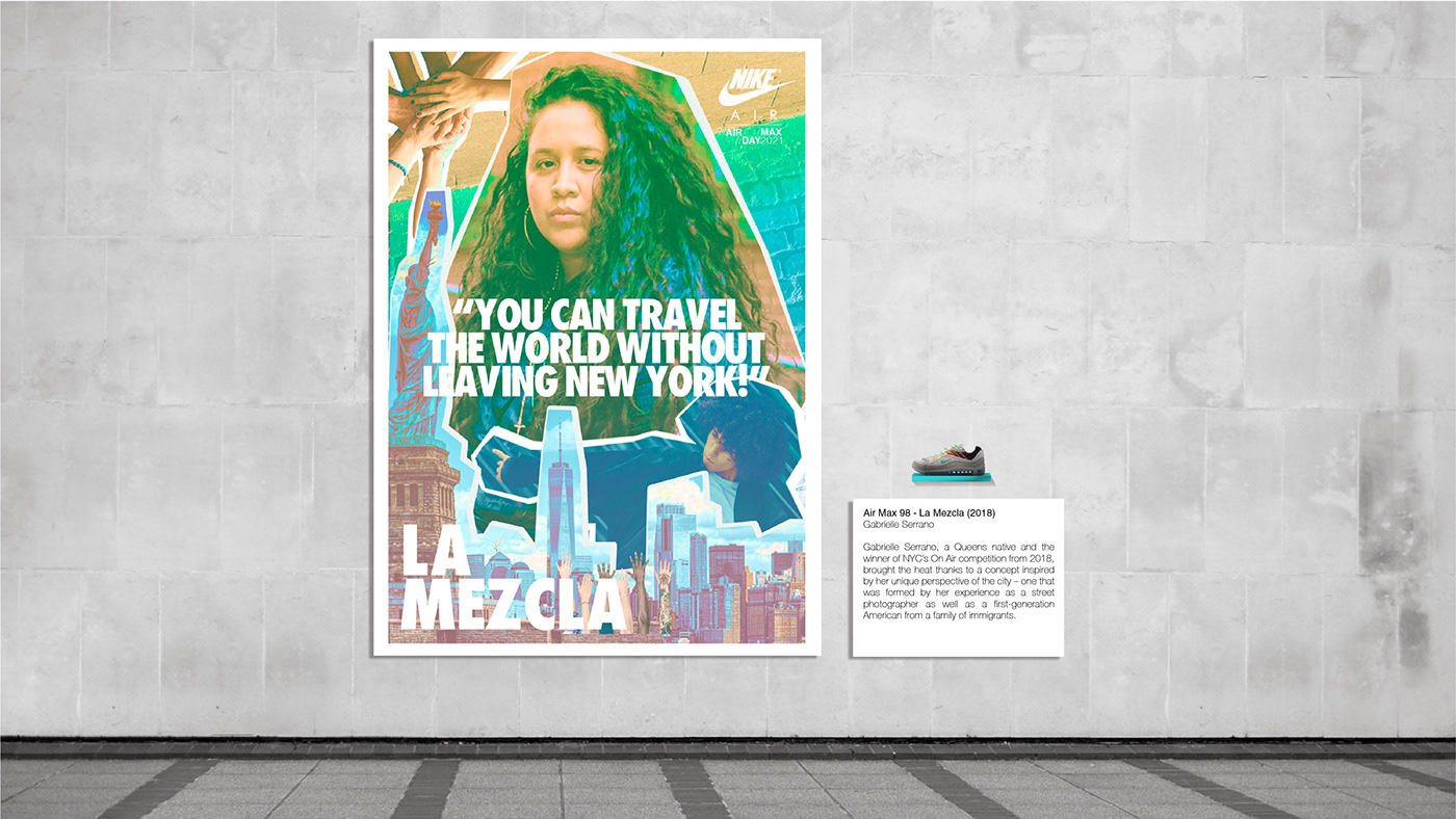 Nike visual identity graphic design  ILLUSTRATION  design Street brand Graphic Designer brand identity