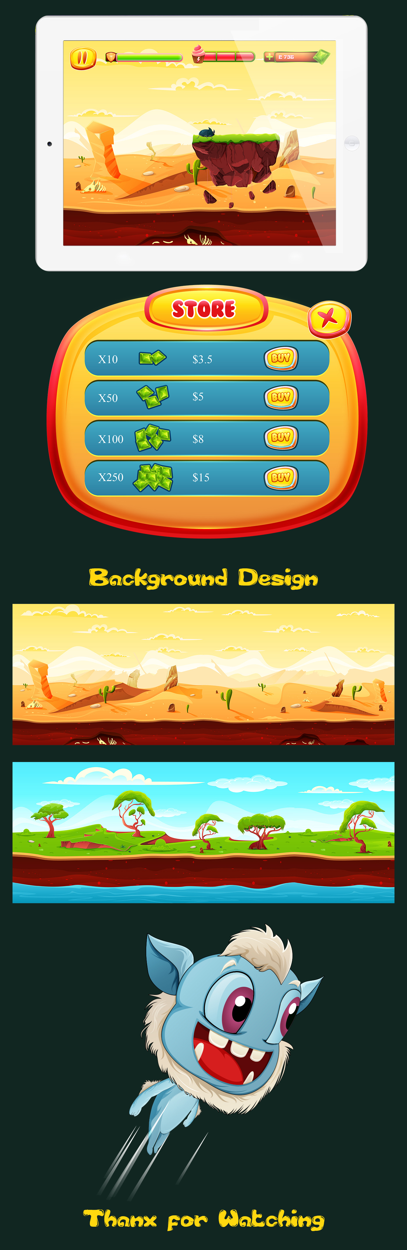 jump Fun play game Illustrator iOS Game android game