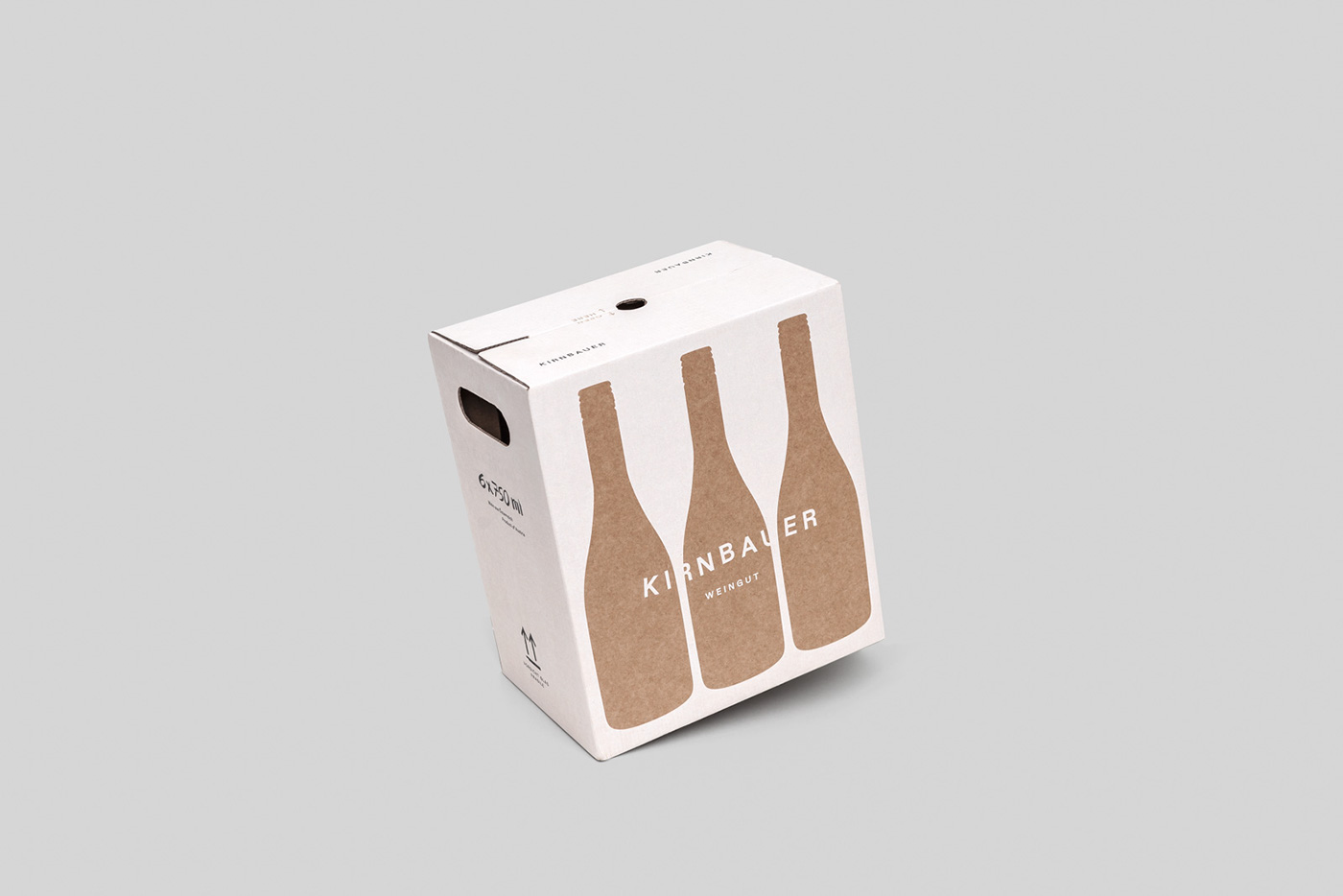 wine premium Burgenland Packaging Kraft minimal black gold