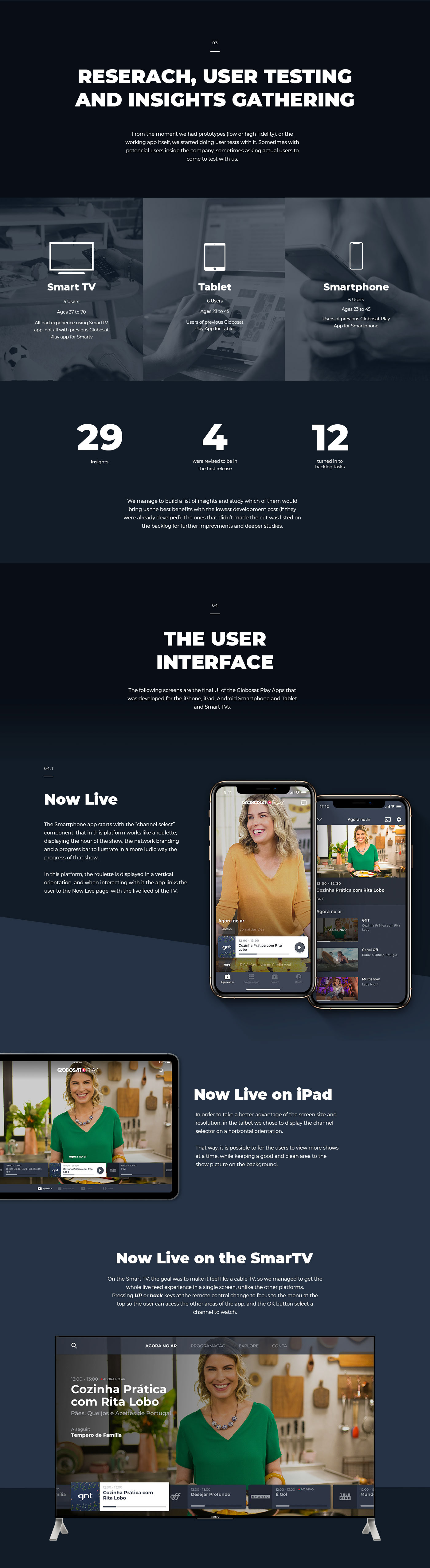 ux UI iOS App interaction app iphone android tv smart tv video