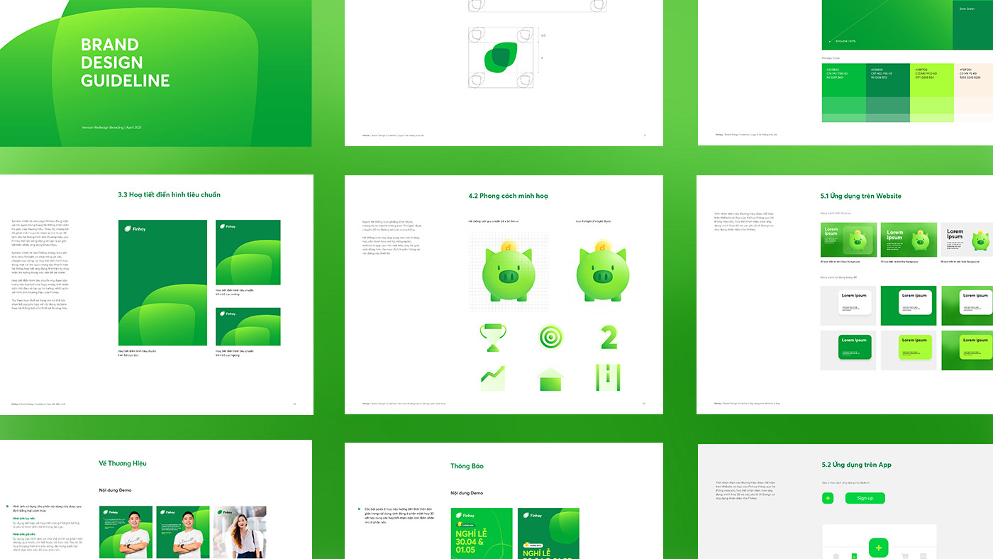 app Bank branding  finance identity ui design vietnam Website Icon redesign