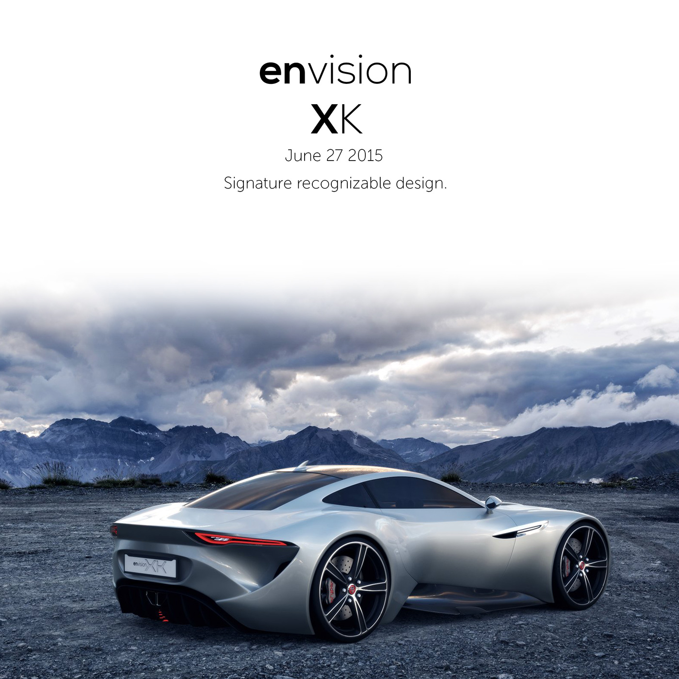 jaguar xk coupe sports car supercar Grand Tourer Gran Tourer luxury concept design elegant study