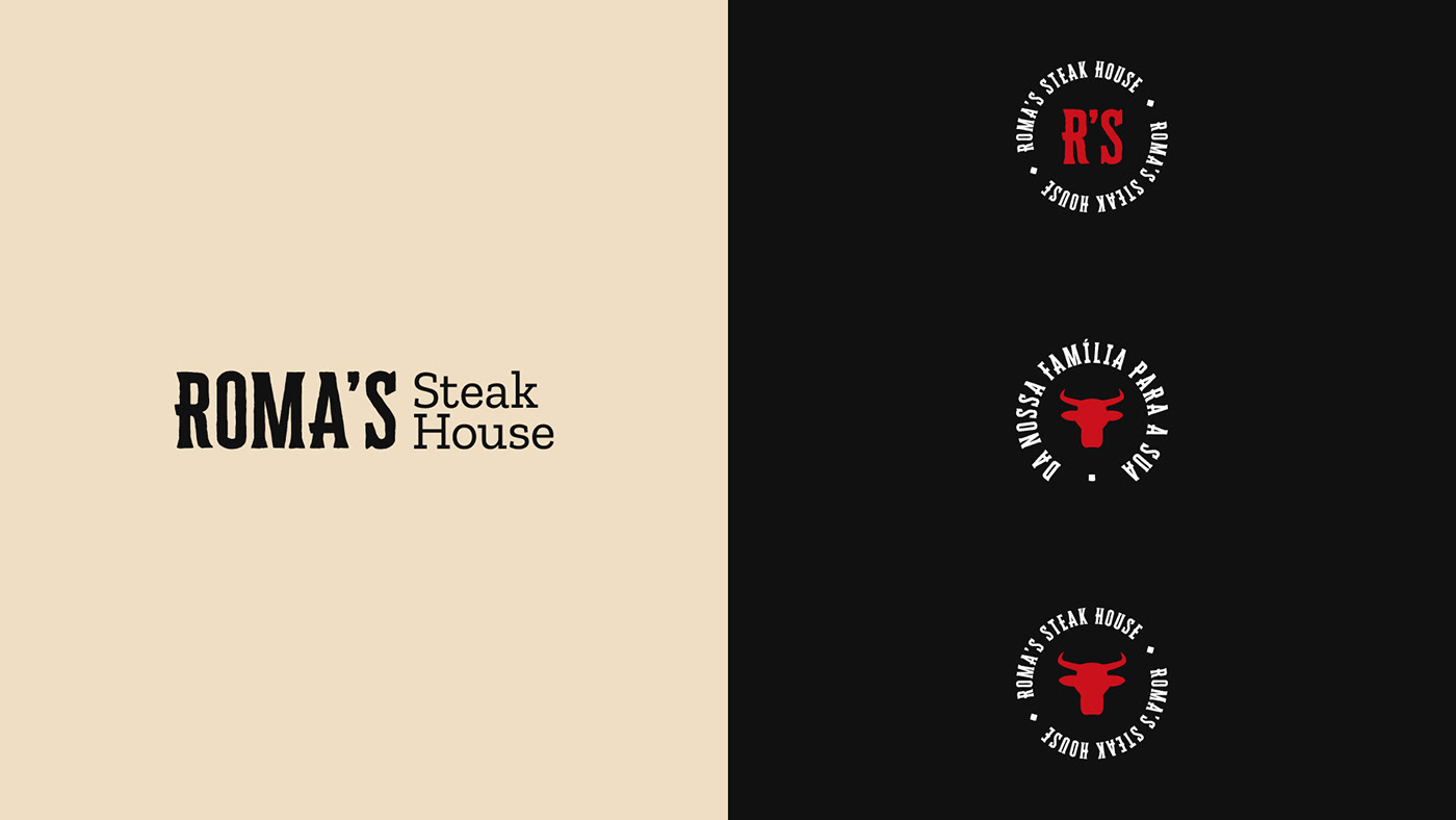 BBQ brand identity Churrascaria identidade visual Logo Design Logotipo restaurant steak Steakhouse visual identity