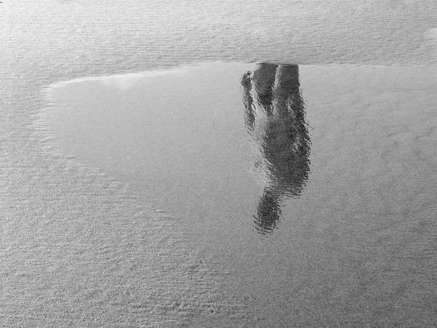 plage nu homme art Masculin france mer soleil noir et blanc