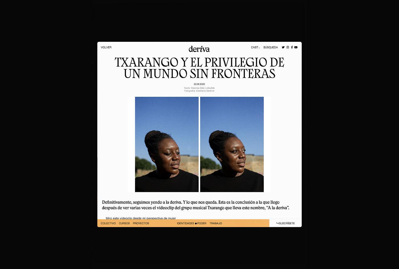 barcelona branding  journalism   visual identity zangezi Blanding identidad visual kern typograhpy Web