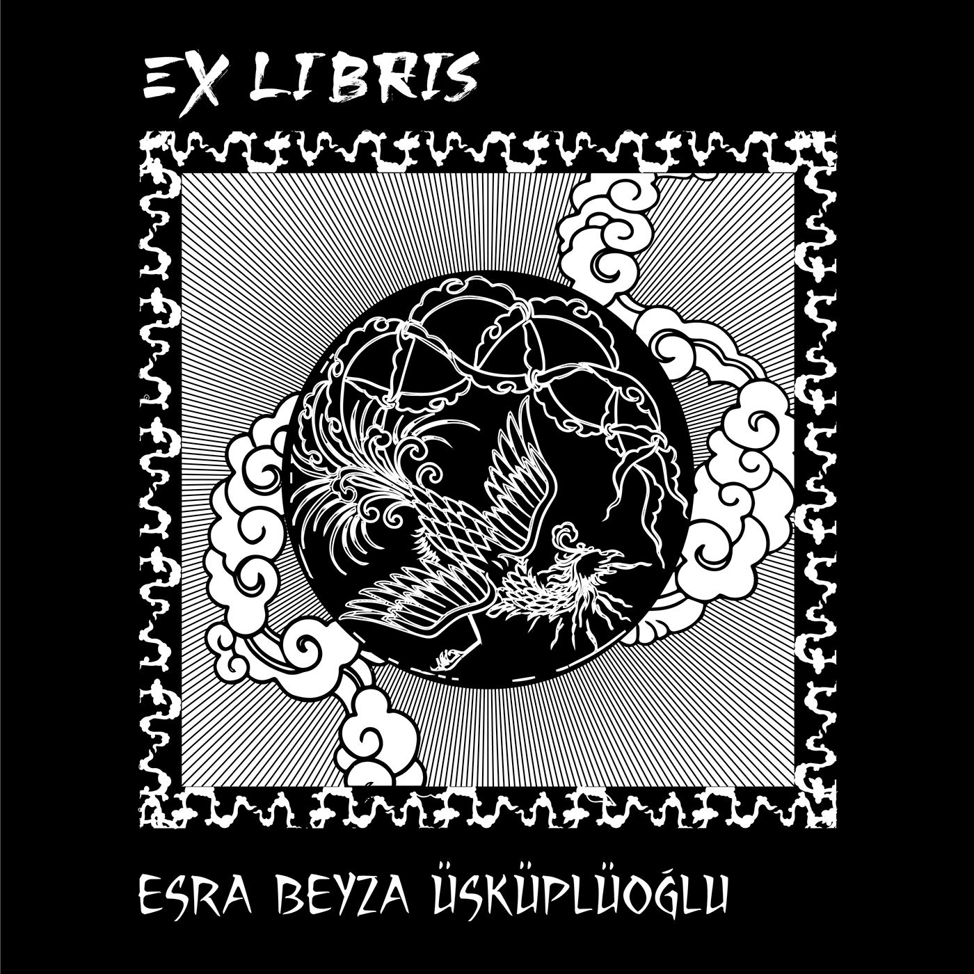 Exlibris Design Ex Libris book ILLUSTRATION  design