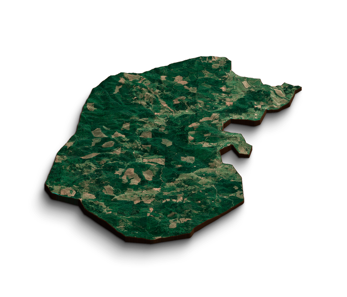 3d map terrain real landscape