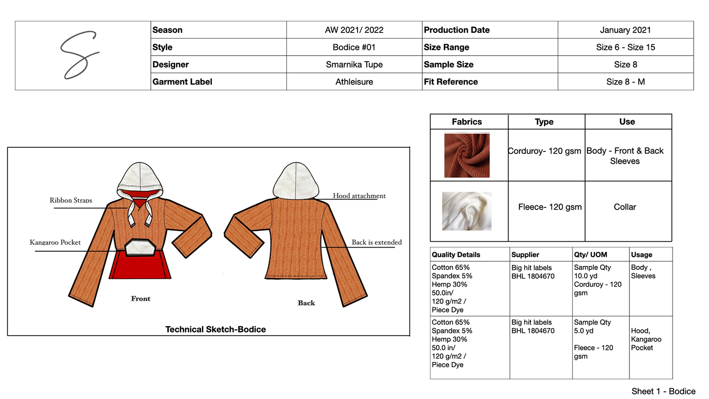 athleisure design collection knitwear design fashion portfolio Sportswear spec sheets technical sheets fashion illustration NIFT Procreate