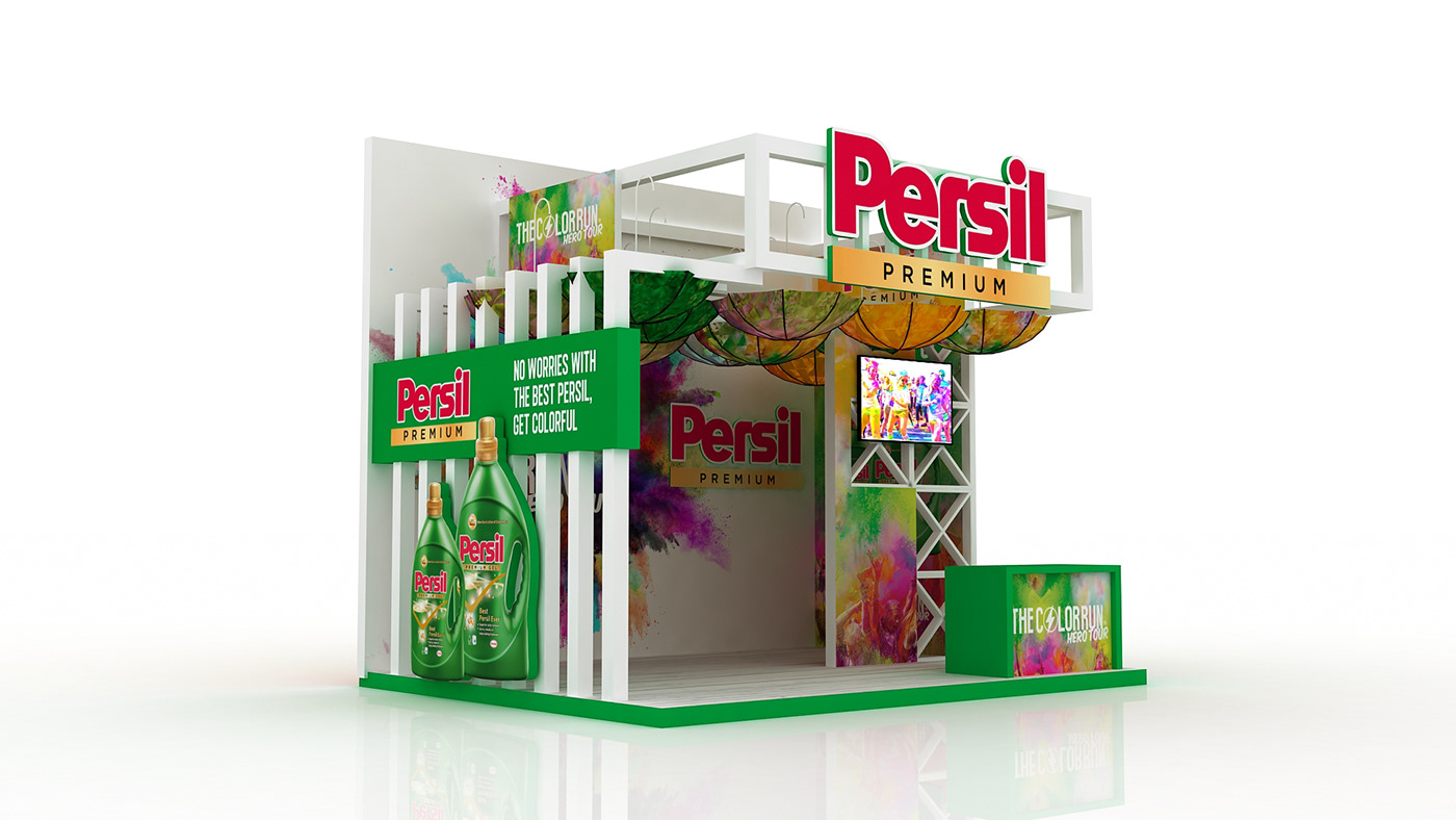 booth Display haroun Persil Stand wetrend