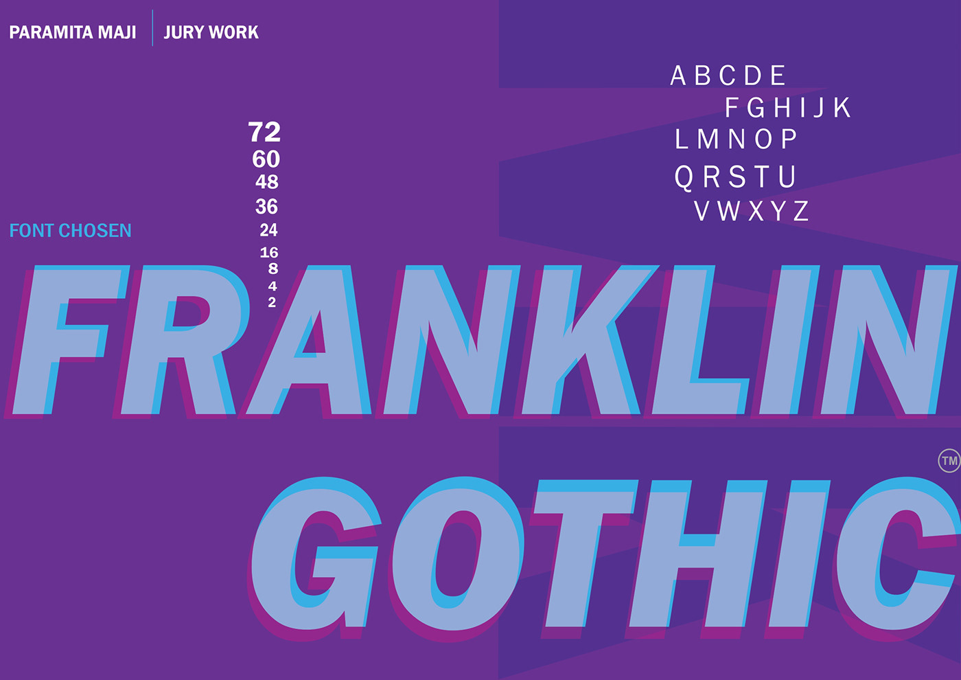 Typeface typedesigner editorialdesign Franklin Gothic Graphic Designer