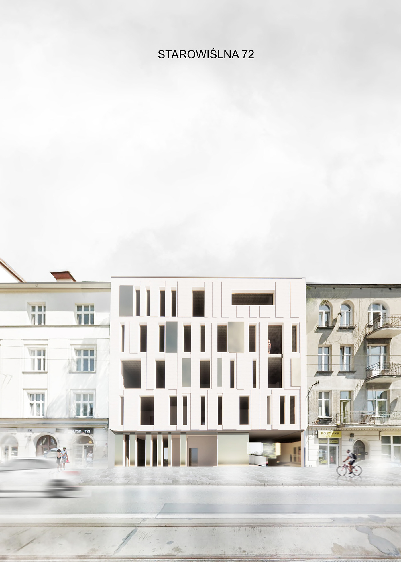 architecture modern tenement house visualizations semester project