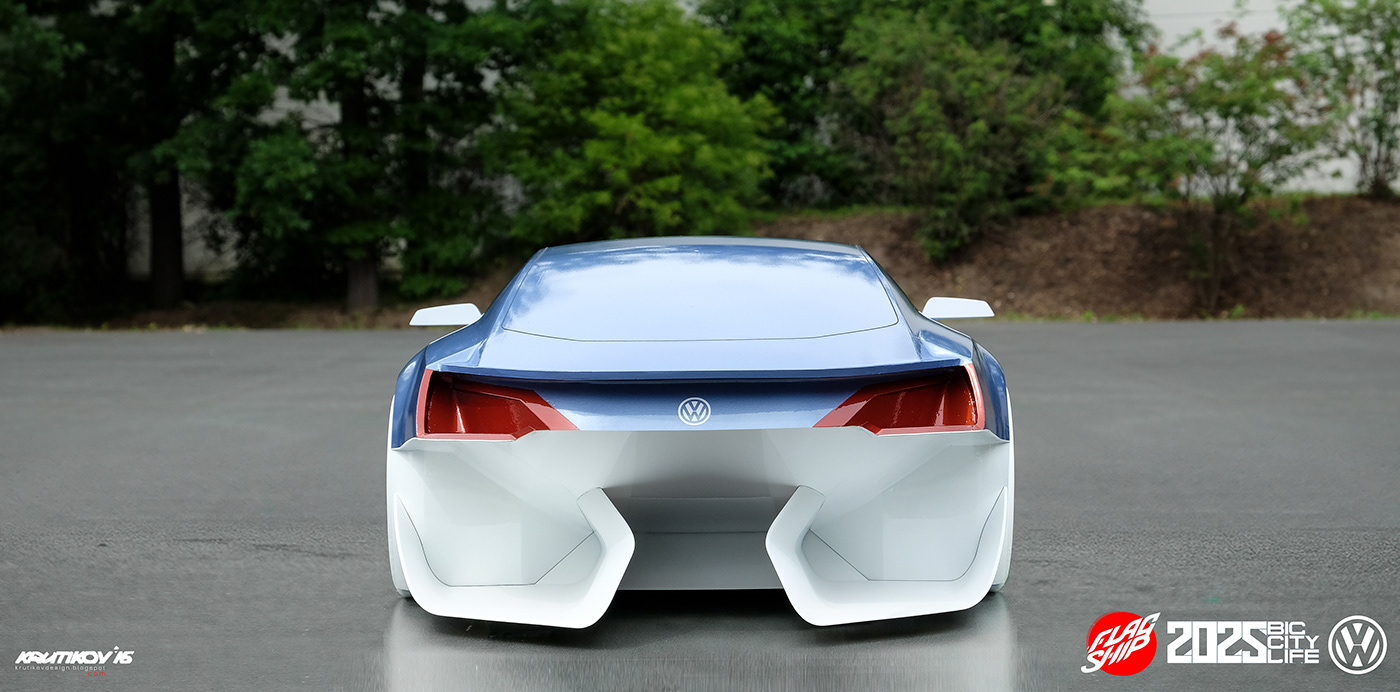 volkswagen concept idea scenario internship car exterior sketch Design Development luxury future