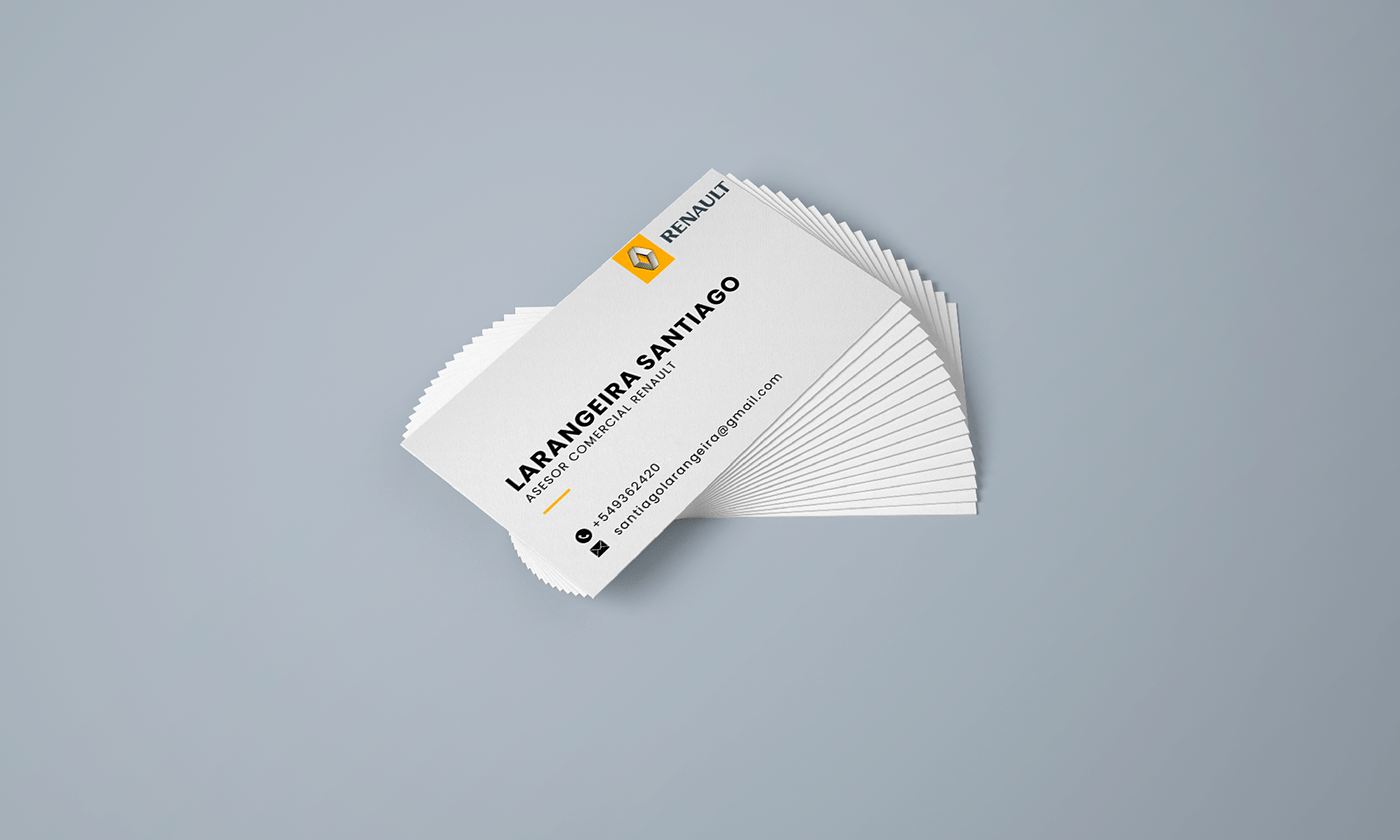 brand identity business bussiness card card design company designer identidade visual identity renault visual