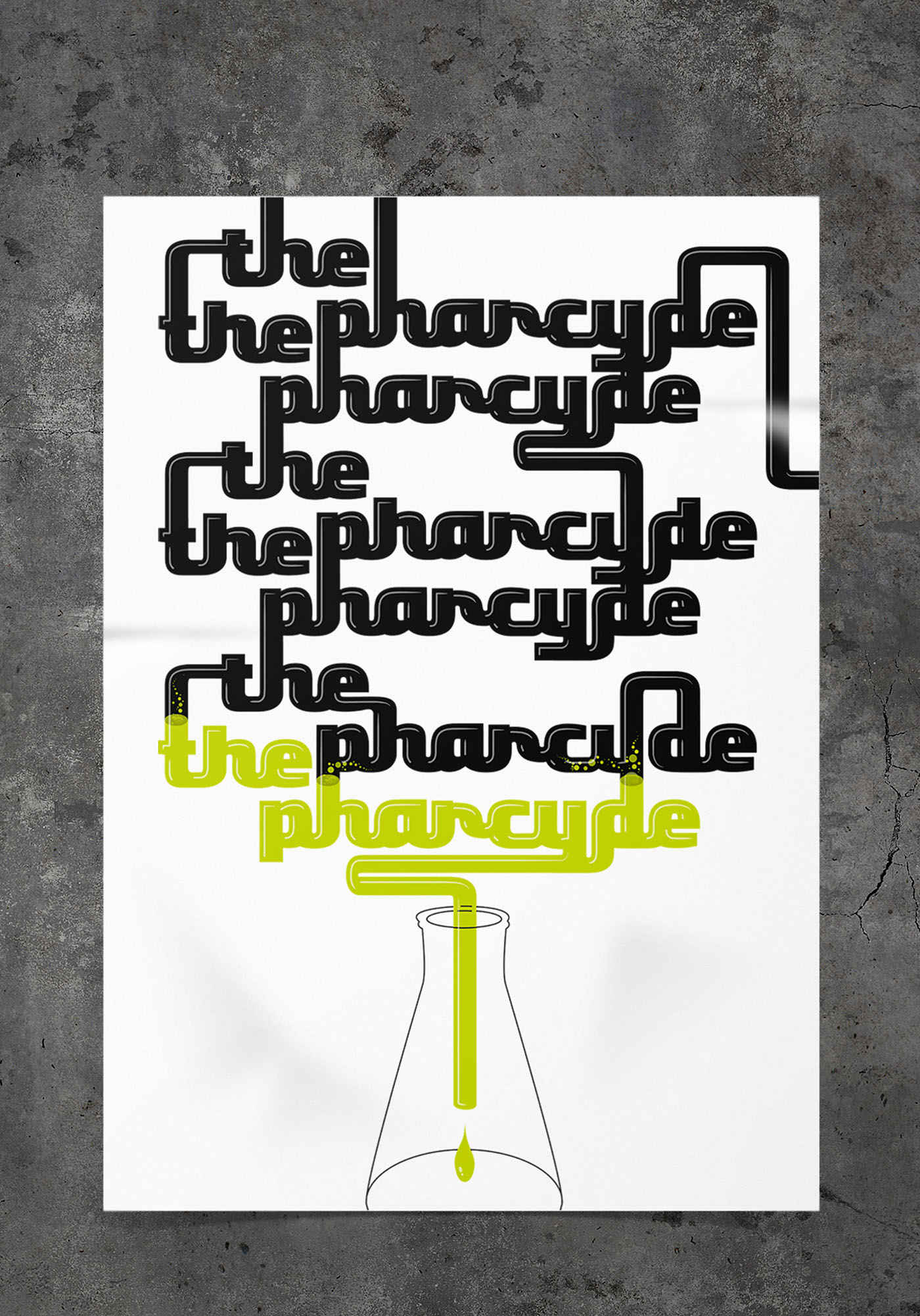 the Pharcyde Fontlab Studio fontdesign typeface design typography   poster album cover LP