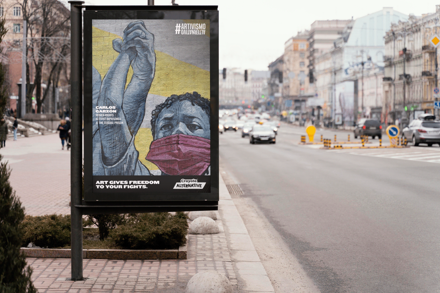 activism Advertising  campaign Crayola finalista nuevos talentos  ojo de iberoamerica prison protest Shortlist