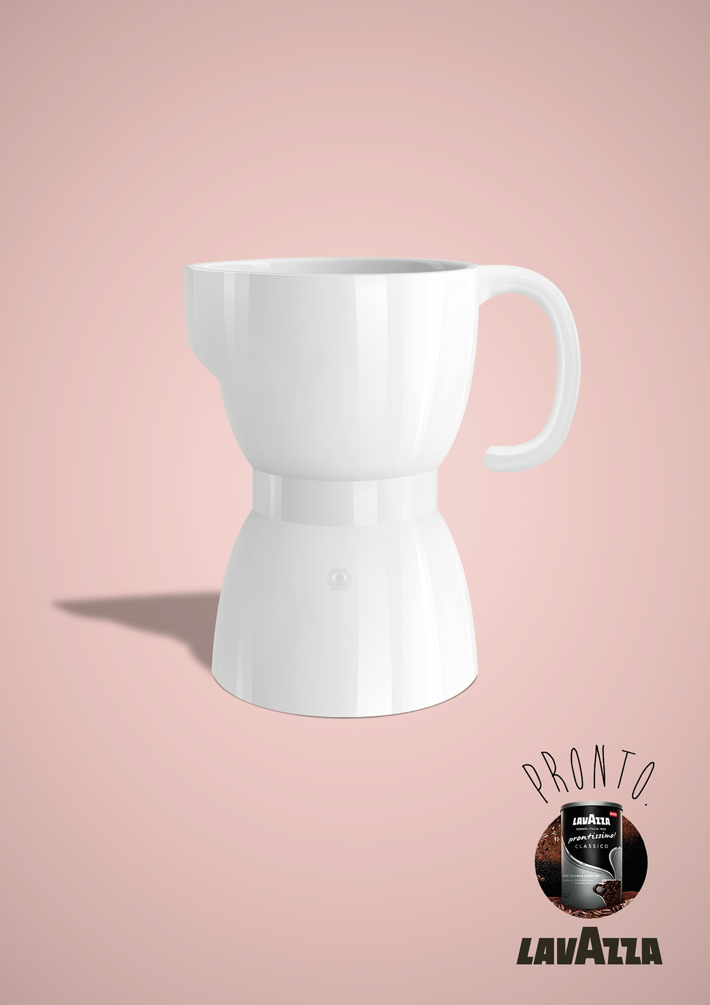 Advertising  Coffee Mug  Lavazza italian