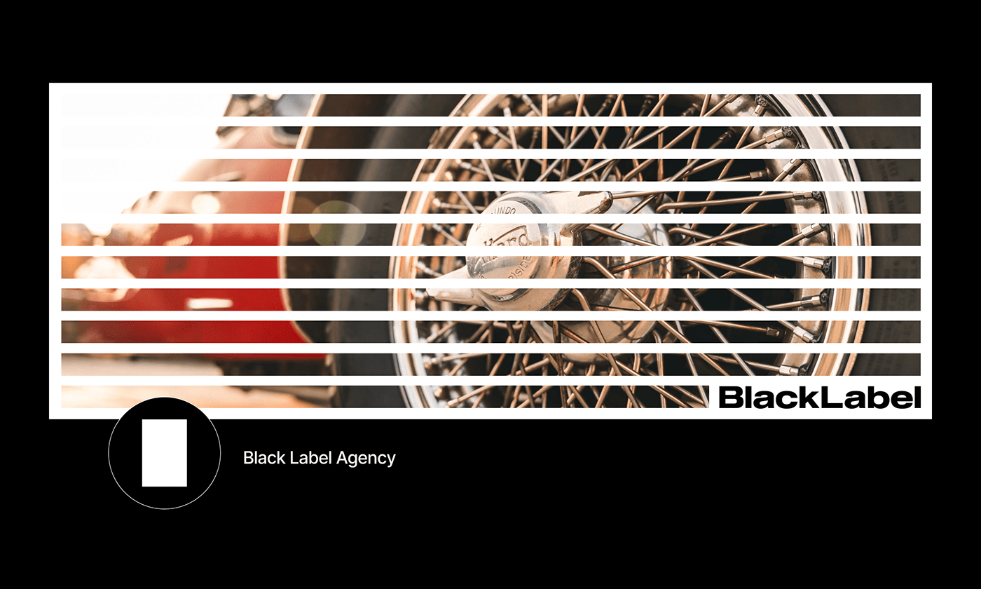 Visual identity for Black Label by Studio Hazar.