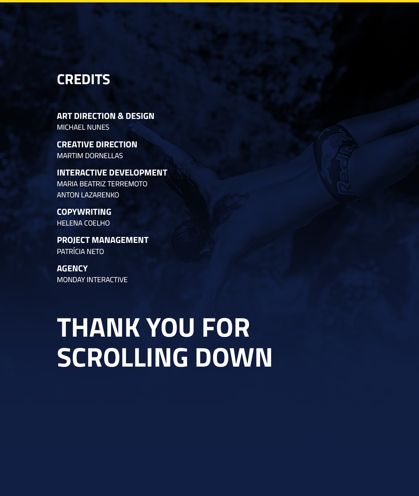 Red Bull Web Cliff Diving interactive Website sports gif contest Passatempo drinks cliffdiving Açores Azores