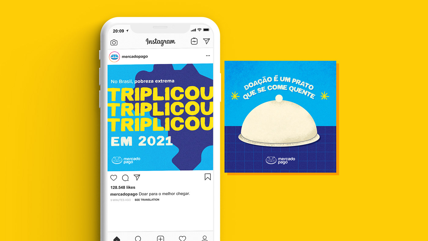 Brazil campaign Food  icons identidade visual ILLUSTRATION  key visual market marketing   social media