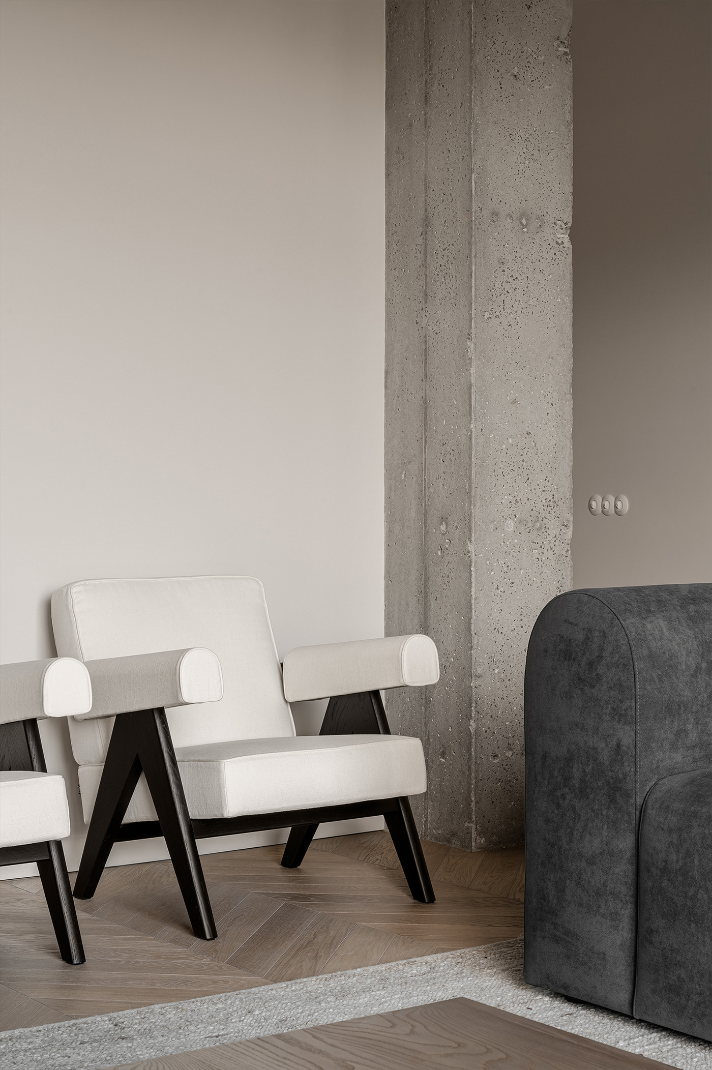 apartment Balbek Bureau clean Interior Interior Architecture interior design  minimalist minimalistic Modern Design residential