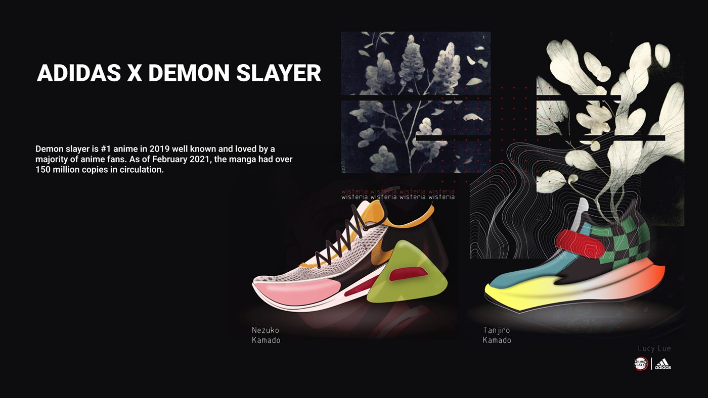 adidas demon slayer design designer shoes design TECHWEAR design identity shoe design
