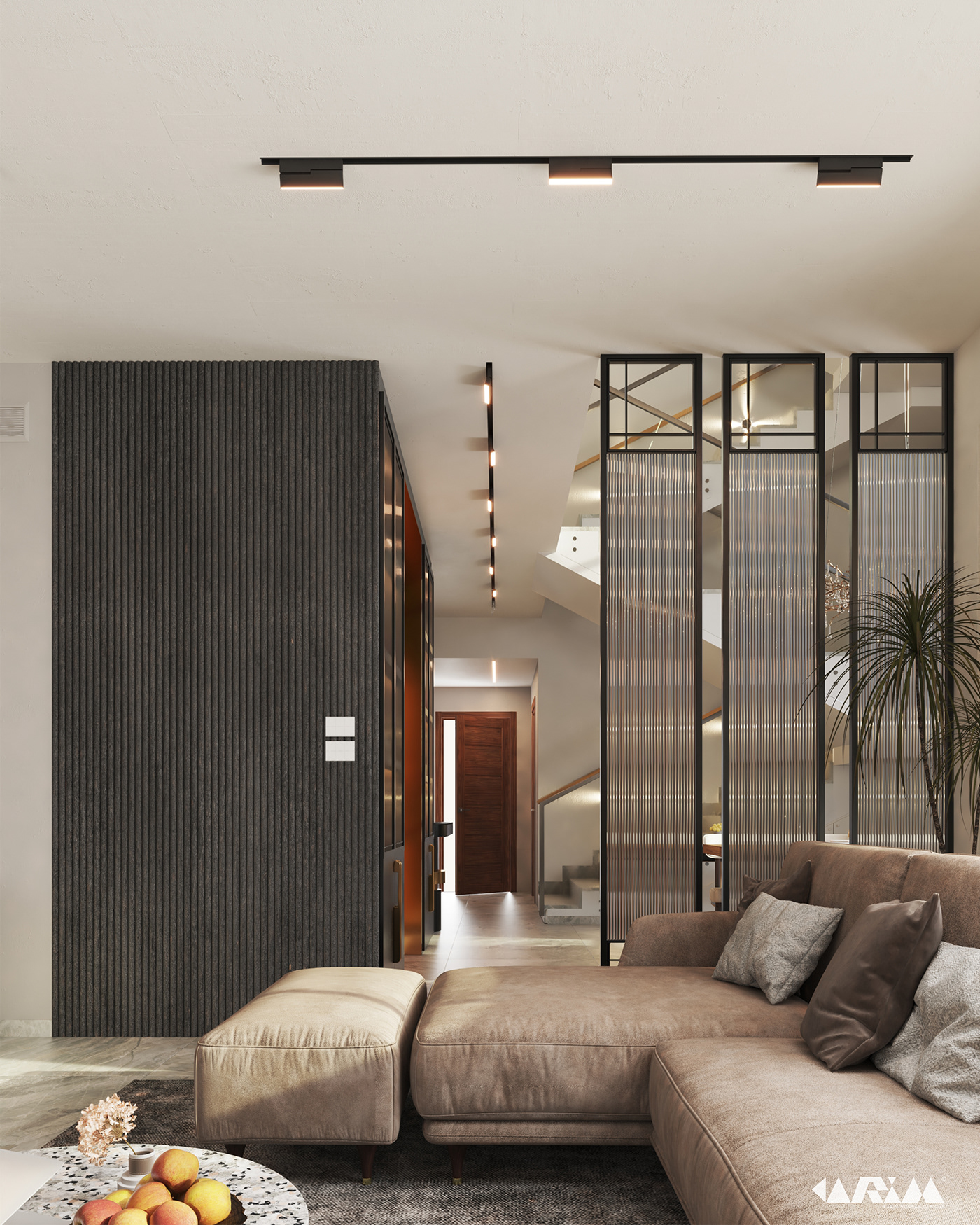 design house Interior interior design  living luxury modern neoclassic reception Villa